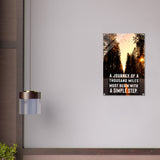 da vinci motivational wall art the simple step