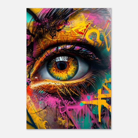  contemporary wall art print eye