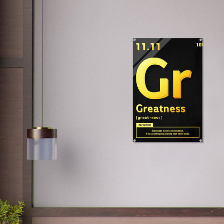 da vinci motivational wall art greatness