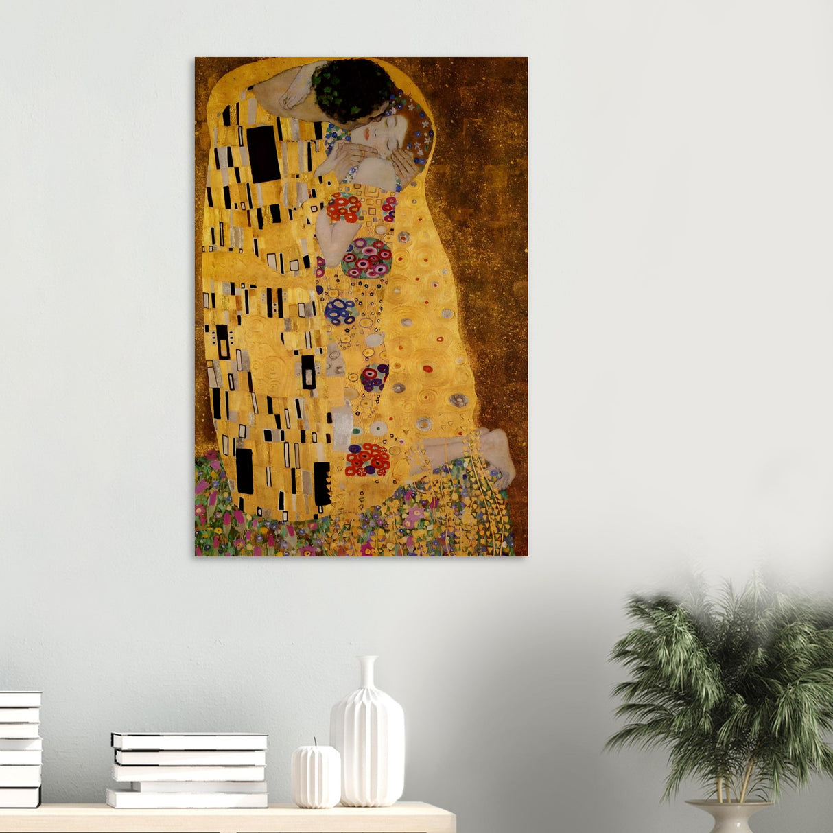 der kuss the kiss by gustav klimt 1908
