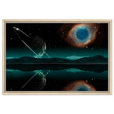 celestial reflections a portal beyond the stars wall art print60x90 cm / 24x36″Canvas