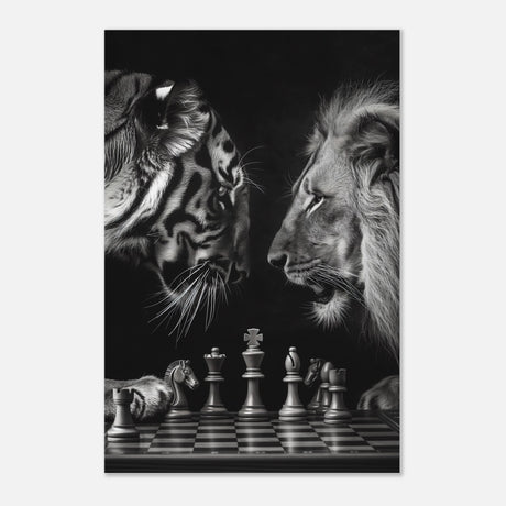  animal kingdom wall art wildlife lion tiger