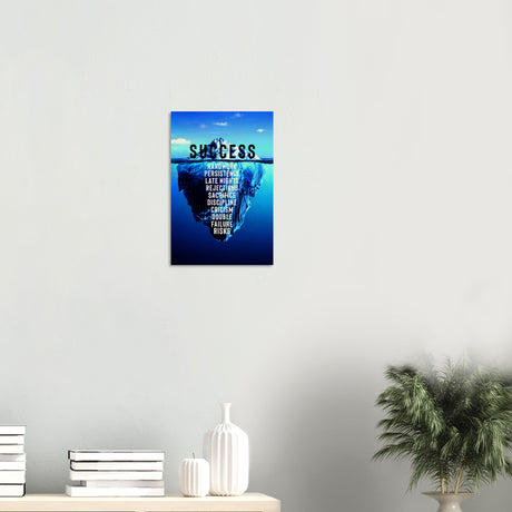 da vinci motivational wall art success 3