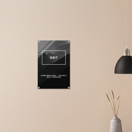  motivational wall art grit