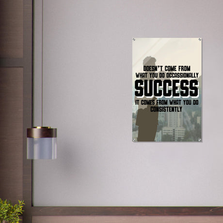 da vinci motivational wall art consistency