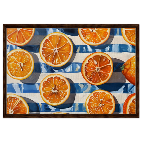 citrus splash wall art print20x30 cm / 8x12″Canvas