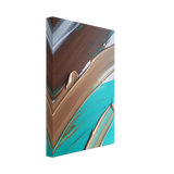 Echoes Beneath the Surface | Abstract Modern Wall art Print - Canvas - 20x30 cm / 8x12″ - 