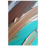 Echoes Beneath the Surface | Abstract Modern Wall art Print - Fine Art Poster - 30x45 cm / 12x18″ - 