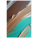 Echoes Beneath the Surface | Abstract Modern Wall art Print - Wood Prints - 30x45 cm / 12x18″ - 