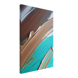 Echoes Beneath the Surface | Abstract Modern Wall art Print - Canvas - 40x60 cm / 16x24″ - 