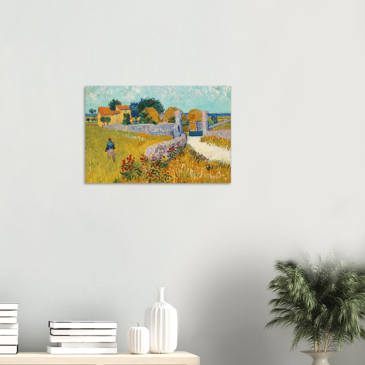 farmhouse in provence by vincent van gogh 1888