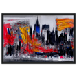 Urban Inferno â€“ Abstract Cityscape Wall Art PrintAcrylic Print50x75 cm / 20x30â€³