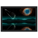 celestial reflections a portal beyond the stars wall art print20x30 cm / 8x12″Canvas