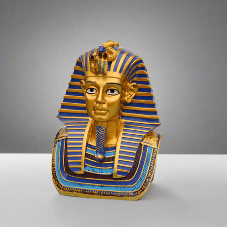Egyptian Character Sculpture – Ancient Art Décor - 16x15x23cm - 