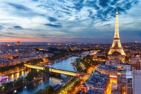 Eiffel Tower - The Heart of Paris| 3 Design Options - 30x45 cm / 12x18″ - Design Option 1 - Acrylic Print