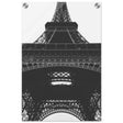Eiffel's Perspective | Black and White Architectural Photography - Acrylic Print - 30x45 cm / 12x18″ - 