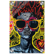 Electric Royalty – Afro - Futurist Pop Expression | Wall Art Print - Acrylic Print - 20x30 cm / 8x12″ - 