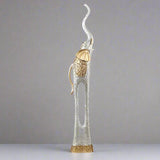 Elegant Elephant Sculptures – Modern Artistic Home Décor Ornaments - L - 92 CM - Silver - 