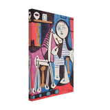 Enfant Avec Cheval a Toulettes by Pablo Picasso - Canvas - 30x45 cm / 12x18″ - Thick