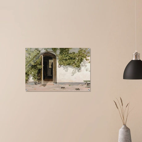 Entrance by Martinus Rorbye - Acrylic Print - 50x75 cm / 20x30″ - 