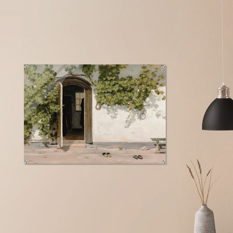 Entrance by Martinus Rorbye - Acrylic Print - 70x100 cm / 28x40″ - 