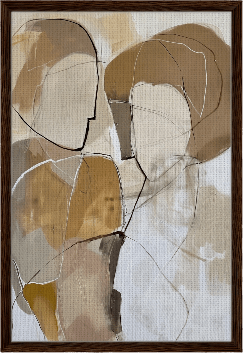 Essence of Humanity: Minimalist Trio Canvas Bundle V02 - Canvas - 30X45 CM / 12X18″ - 
