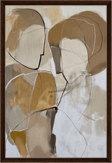 Essence of Humanity: Minimalist Trio Canvas Bundle V02 - Canvas - 30X45 CM / 12X18″ - 