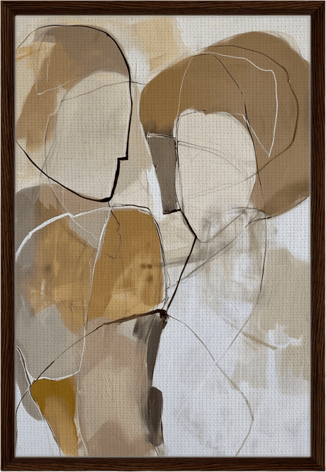 Essence of Humanity: Minimalist Trio Canvas Bundle V02 - Canvas - 30X45 CM / 12X18″ - 