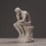 European Thinker Resin Sculpture - The Thinker - 