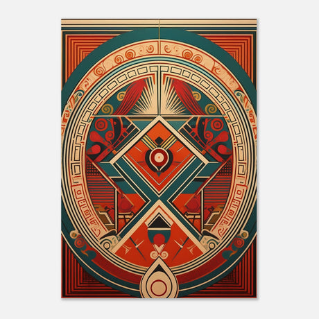 da vinci geometric modern art 1