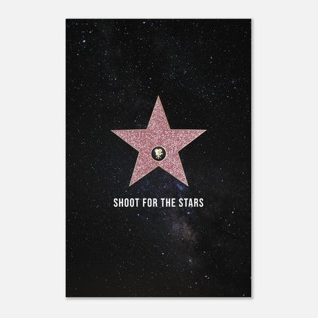  motivational wall art stars