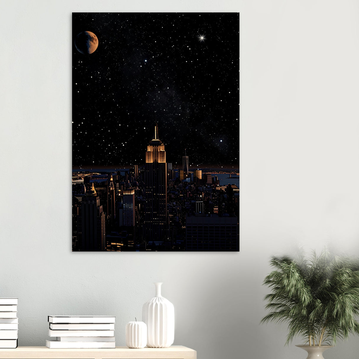da vinci modern wall art night