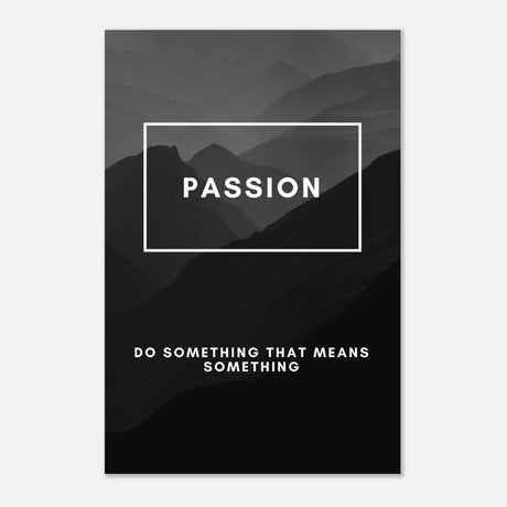  motivational wall art passion
