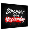 da vinci motivational wall art stronger