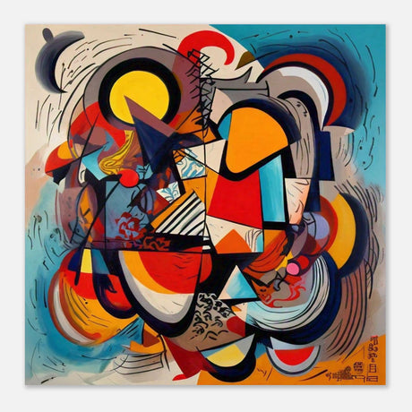 da vinci geometric modern art 7