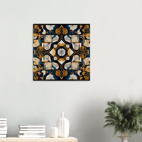 da vinci geometric modern art 5
