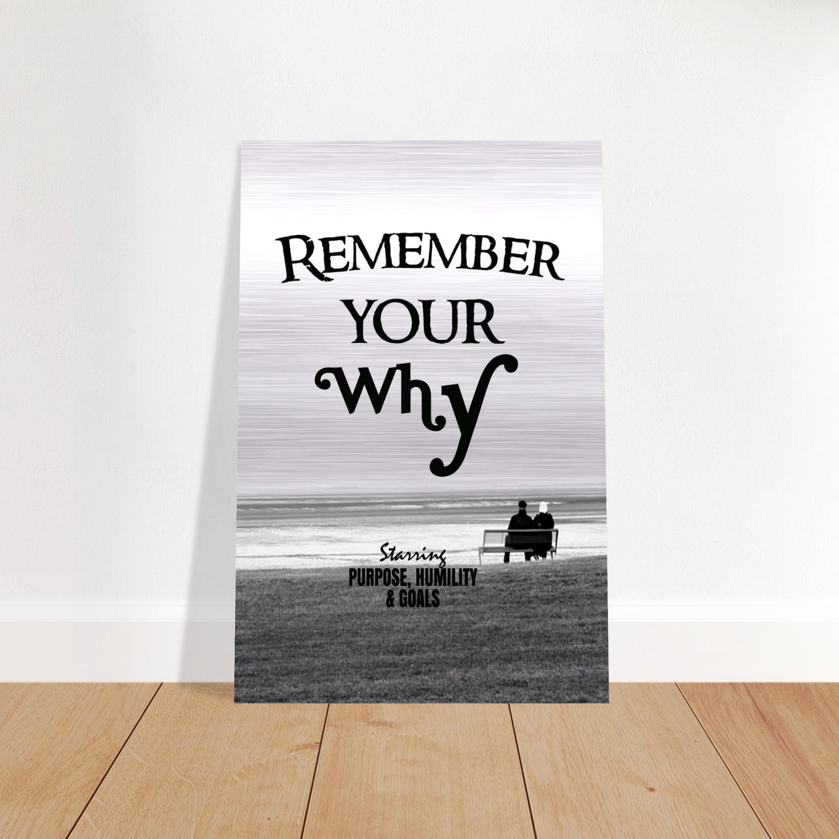 da vinci motivational wall art your why