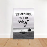 da vinci motivational wall art your why