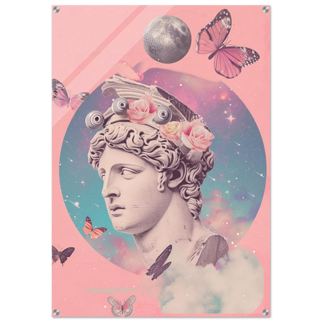 divine daydream neo classical cosmic reverie wall art print60x90 cm / 24x36″Aluminum Print