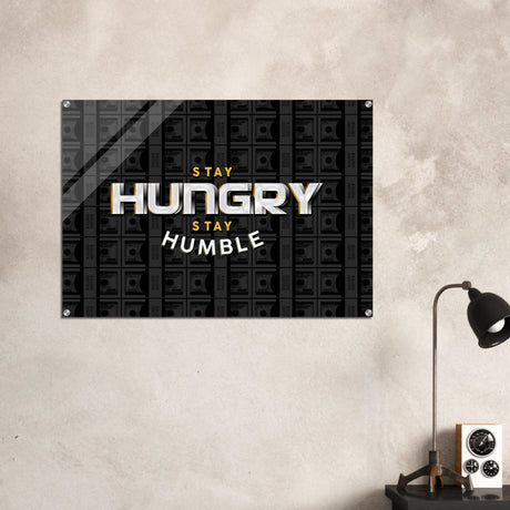  motivational wall art humble