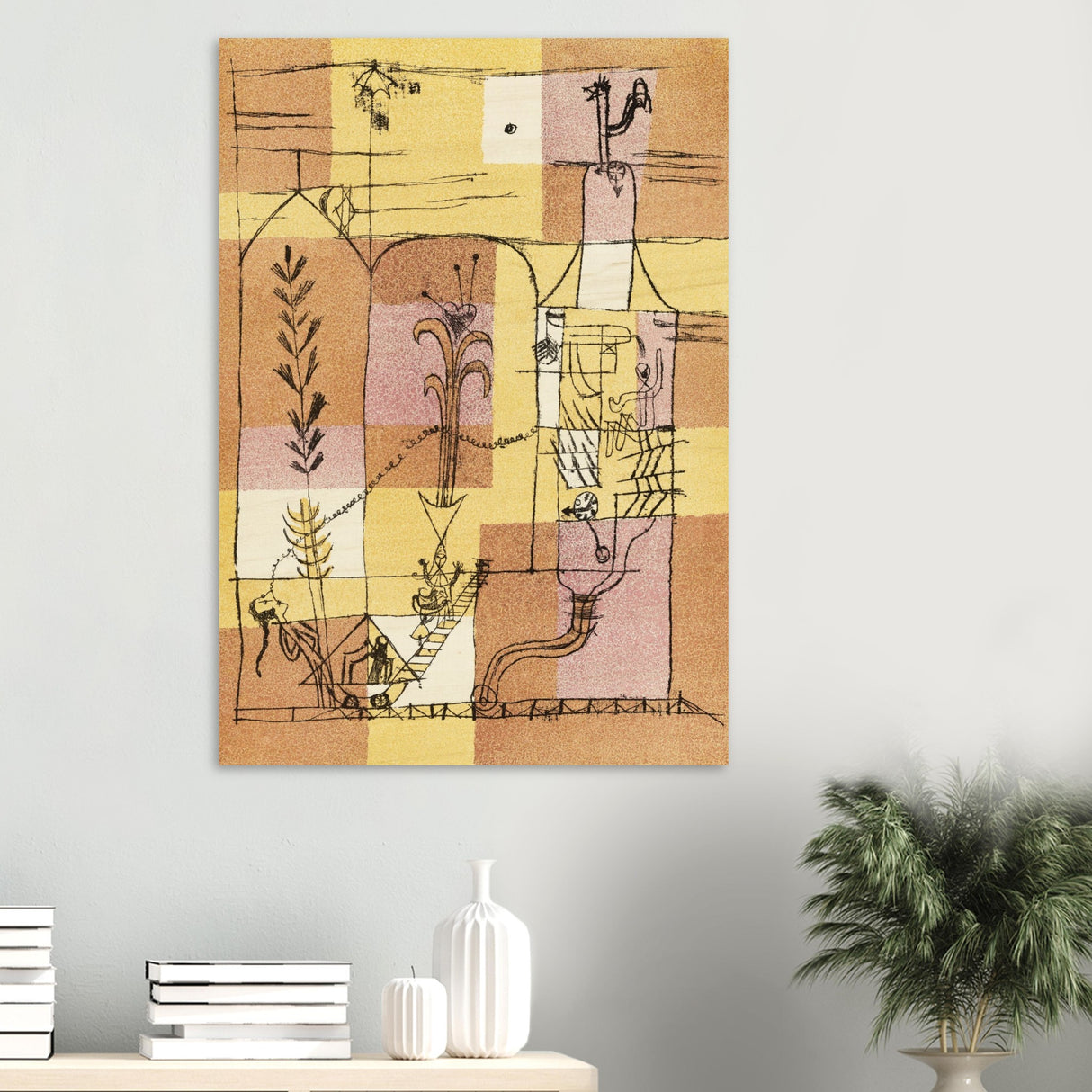in the spirit of hoffmann by paul klee
