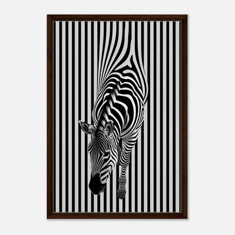  minimalist wall art wildlife zebra
