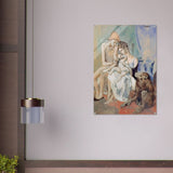 Family of Acrobats with Monkey by Pablo Picasso - Acrylic Print - 70x100 cm / 28x40″ - 