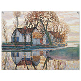 Farm near Duivendrecht by Piet Mondrian | Vintage wall art print - Acrylic Print - 60x80 cm / 24x32″ - 