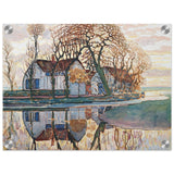 Farm near Duivendrecht by Piet Mondrian | Vintage wall art print - Acrylic Print - 30x40 cm / 12x16″ - 