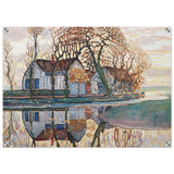 Farm near Duivendrecht by Piet Mondrian | Vintage wall art print - Acrylic Print - 50x70 cm / 20x28″ - 