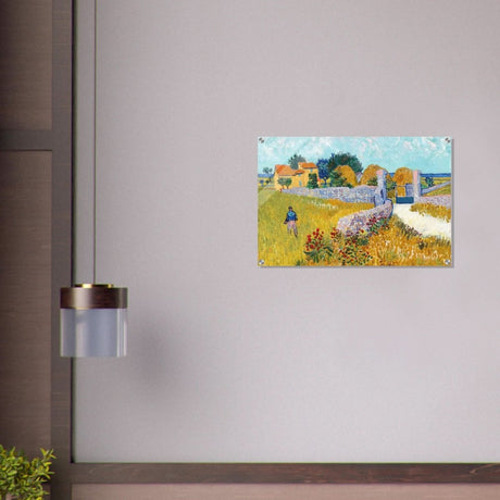 Farmhouse in Provence by Vincent van Gogh 1888 | Vintage wall art print - Acrylic Print - 50x75 cm / 20x30″ - 