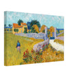 Farmhouse in Provence by Vincent van Gogh 1888 | Vintage wall art print - Canvas - 30x45 cm / 12x18″ - Slim