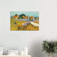 Farmhouse in Provence by Vincent van Gogh 1888 | Vintage wall art print - Wood Prints - 50x75 cm / 20x30″ - 10 mm