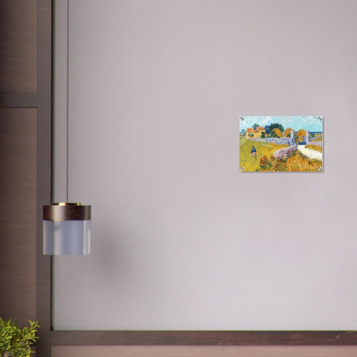 Farmhouse in Provence by Vincent van Gogh 1888 | Vintage wall art print - Acrylic Print - 30x45 cm / 12x18″ - 